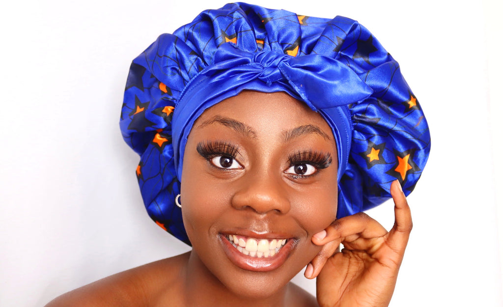 HAIR BONNETS AFRICAN PATTERN